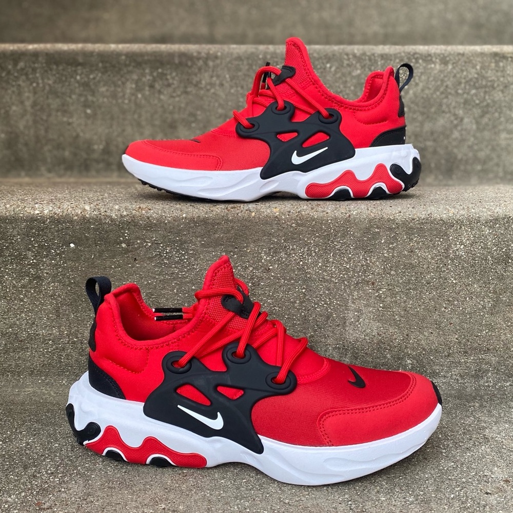 Nike Red and Black Athletic Shoes